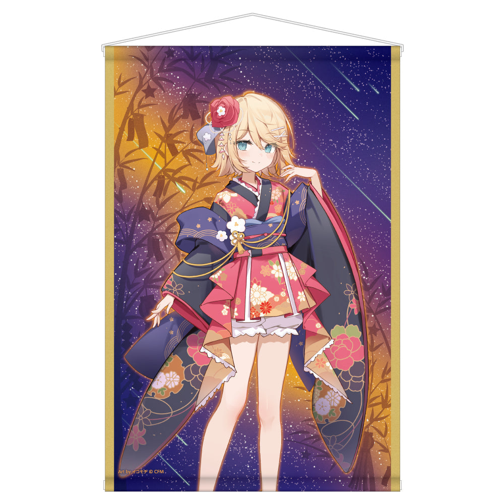 Hatsune Miku - Akihabara Festival 2024 - B2 Tapestry/ Wall Scroll Tanabata Ver.