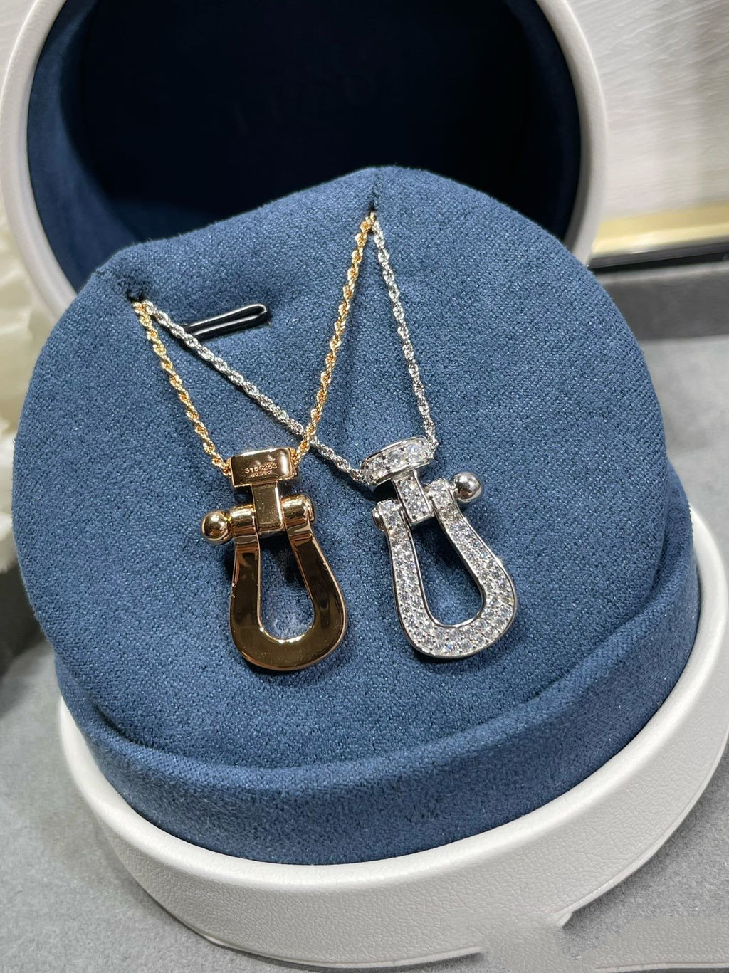 Dior Force 10 Large Model Cubic Zirconia Neckalce