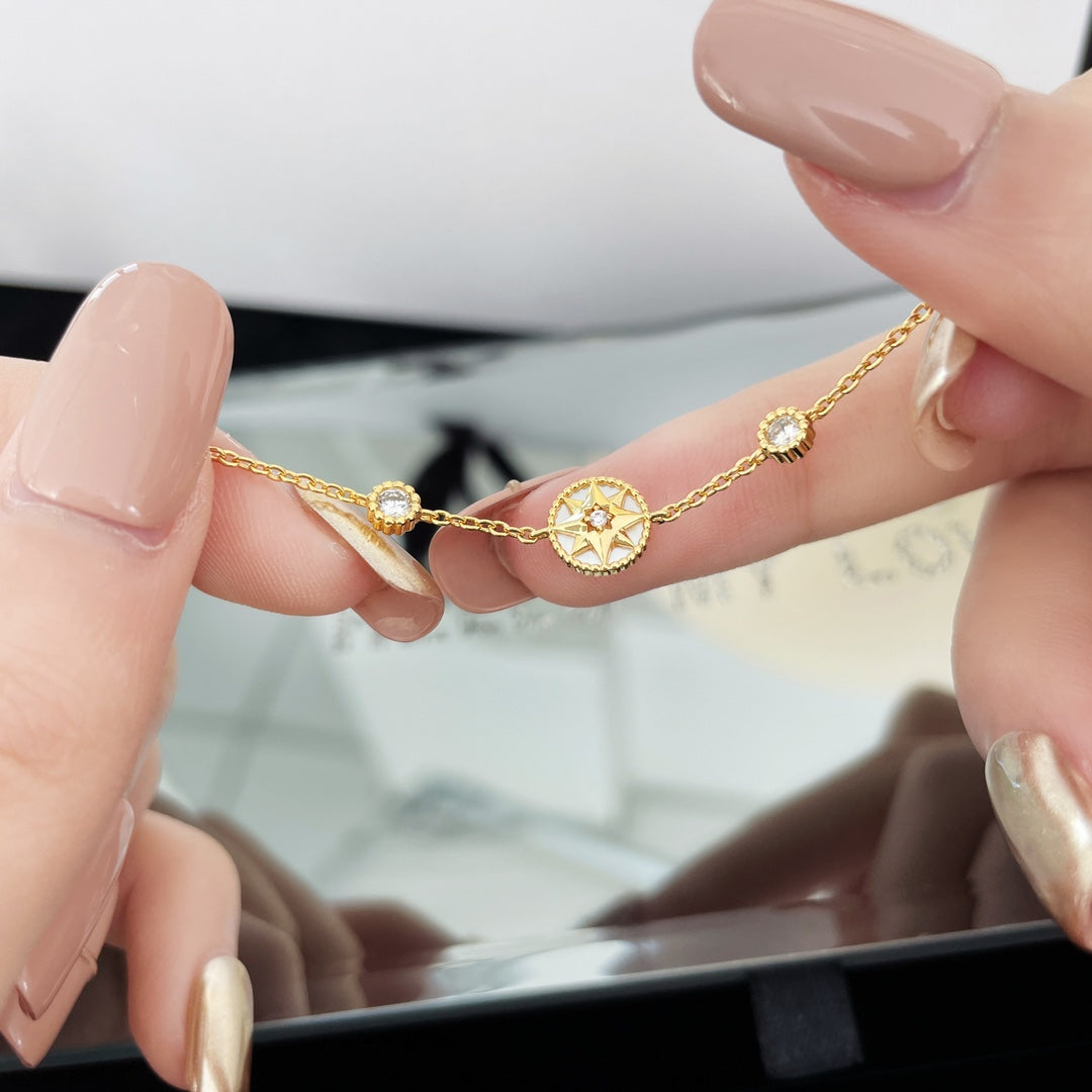 Dior Lucky Star 1 Motif 2 Cubic Zirconia Bracelet