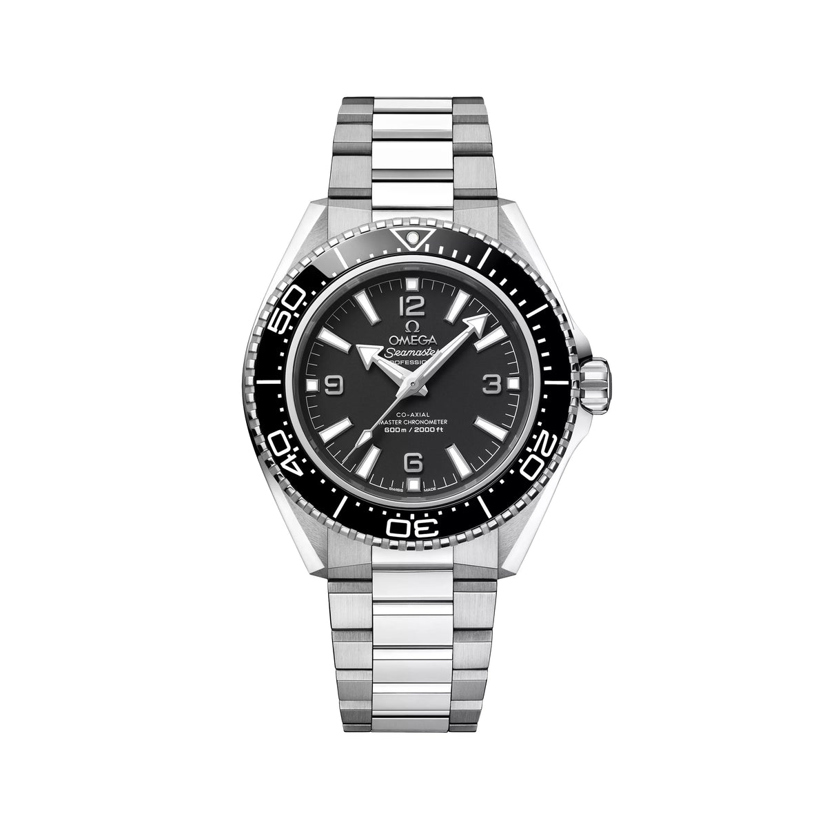 Omega Seamaster Planet Ocean 600M 42mm Watch - Black on Bracelet