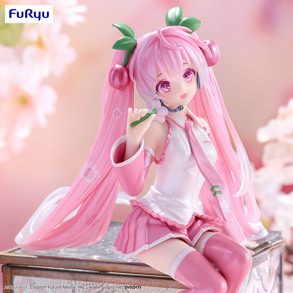 Hatsune Miku - Noodle Stopper Prize Figure - Sakura Miku 2024 Pearl Color ver.