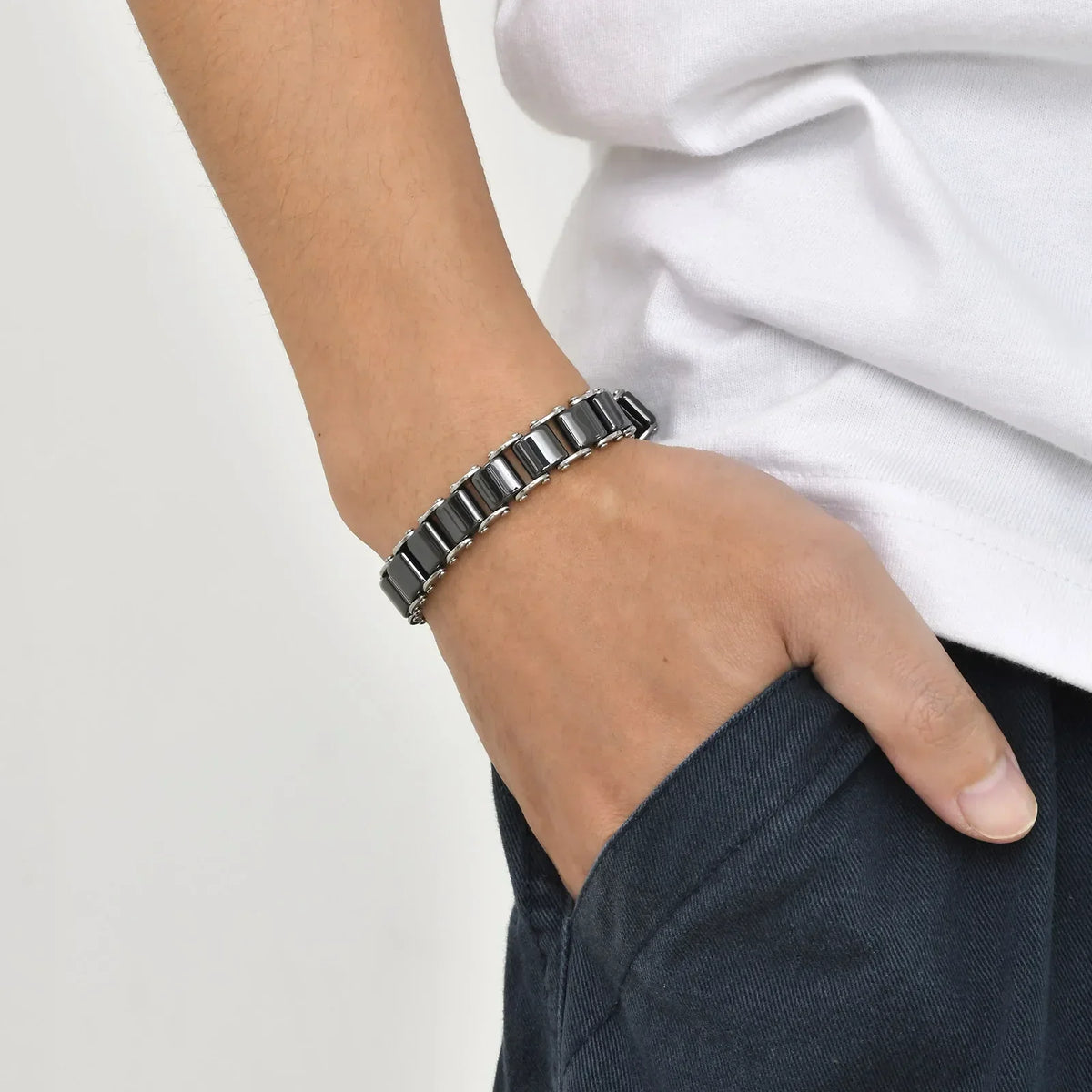 Bicycle Stainless Steel Bracelet