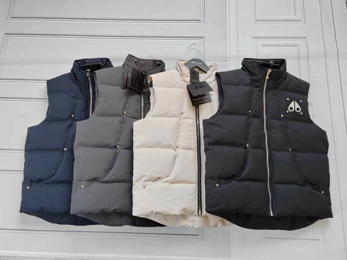 Moose Knuckles Quilted Down Vest — comparison