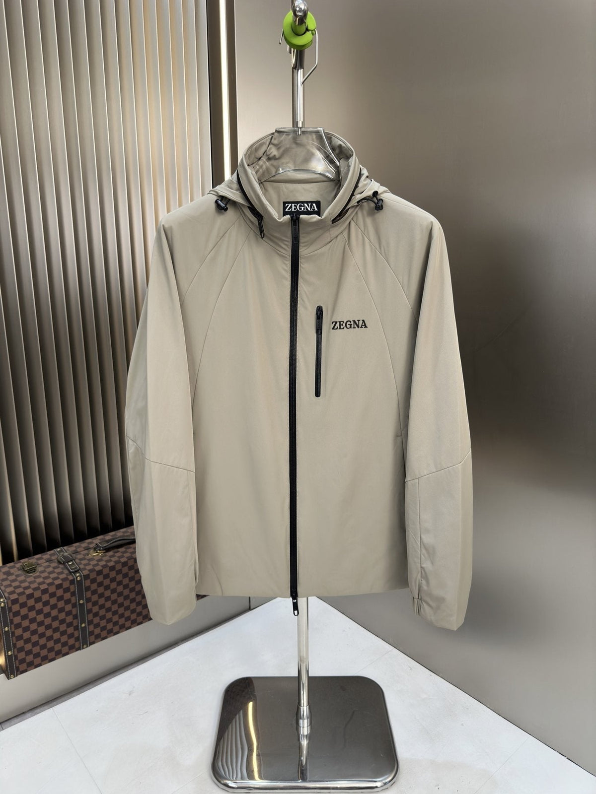 Zegna Hooded Technical Jacket — front