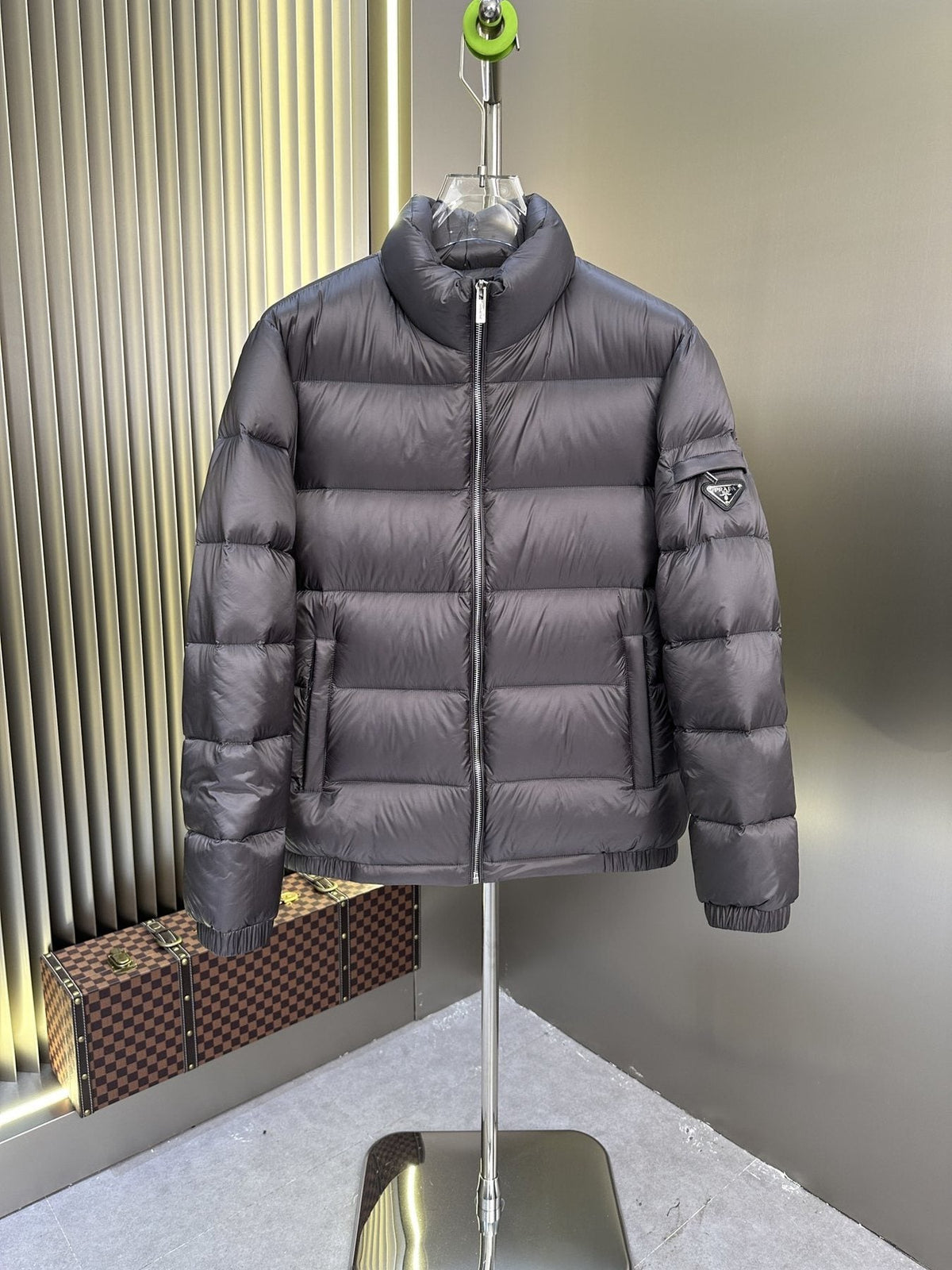 Prada Quilted Puffer Jacket — front