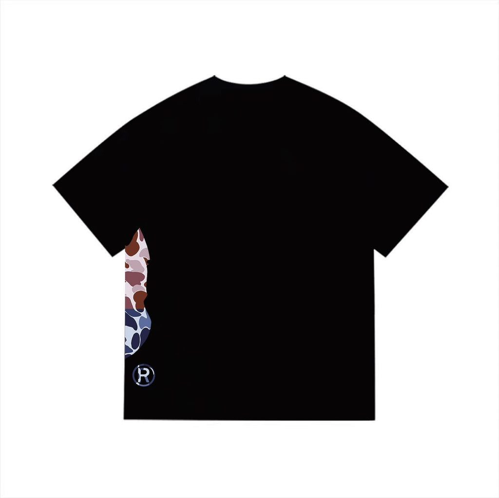 BAPE Multicolor Ape-Head Graphic T-Shirt — back