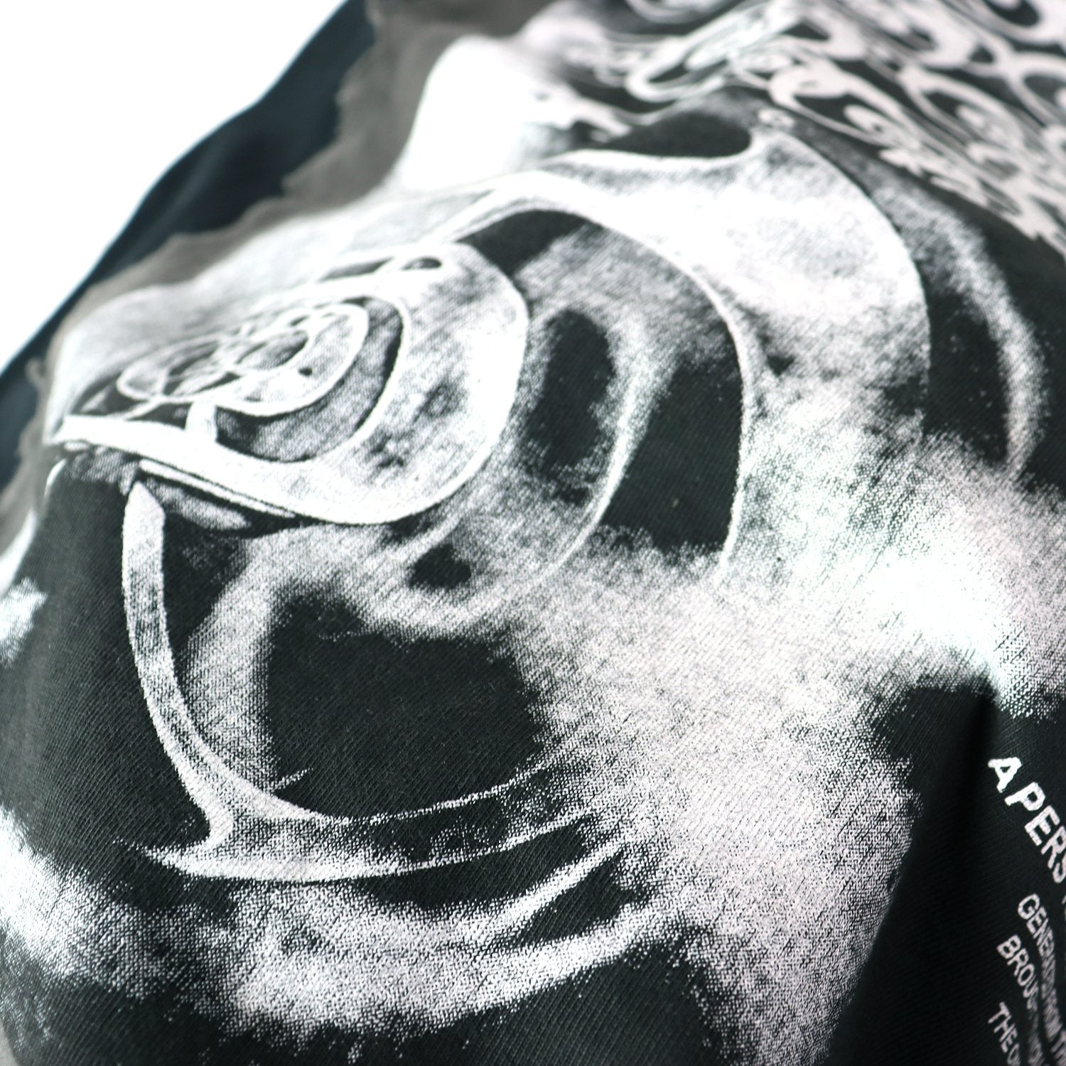 RRR123 CVA Colorblock Graphic T-Shirt — detail