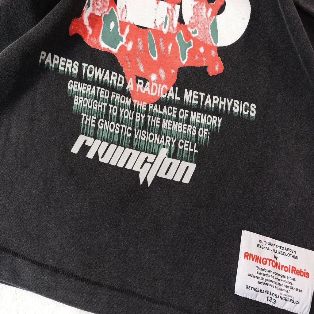 RRR123 Butterfly Graphic Short-Sleeve T-Shirt — detail