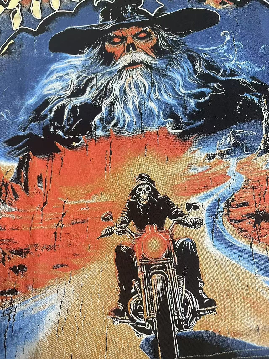 Godspeed No Life Will Be Eternal Graphic T-Shirt — detail