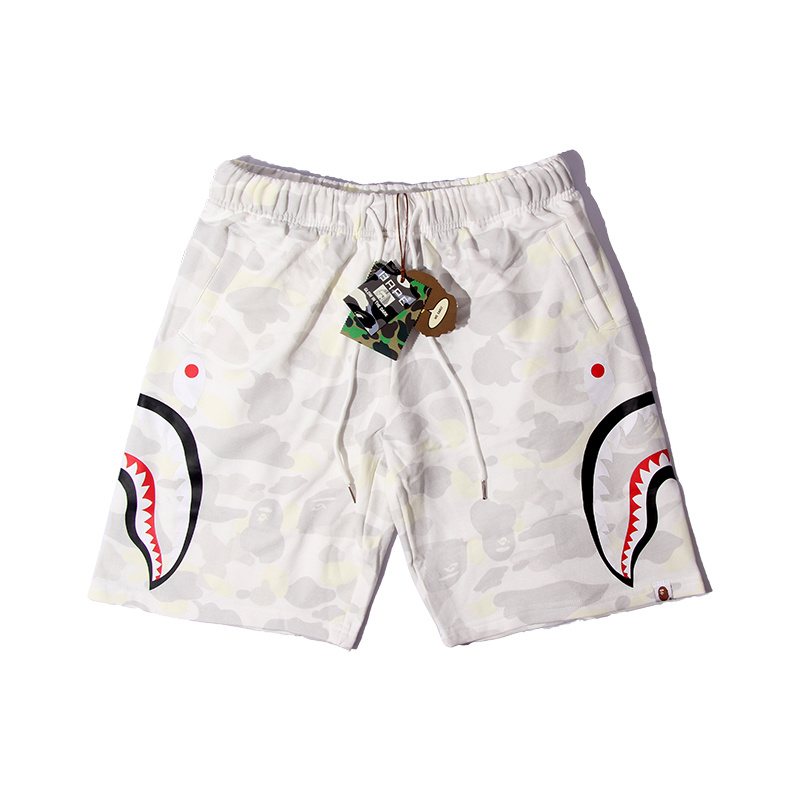 BAPE Shark Camo Glow-in-the-Dark Shorts — front