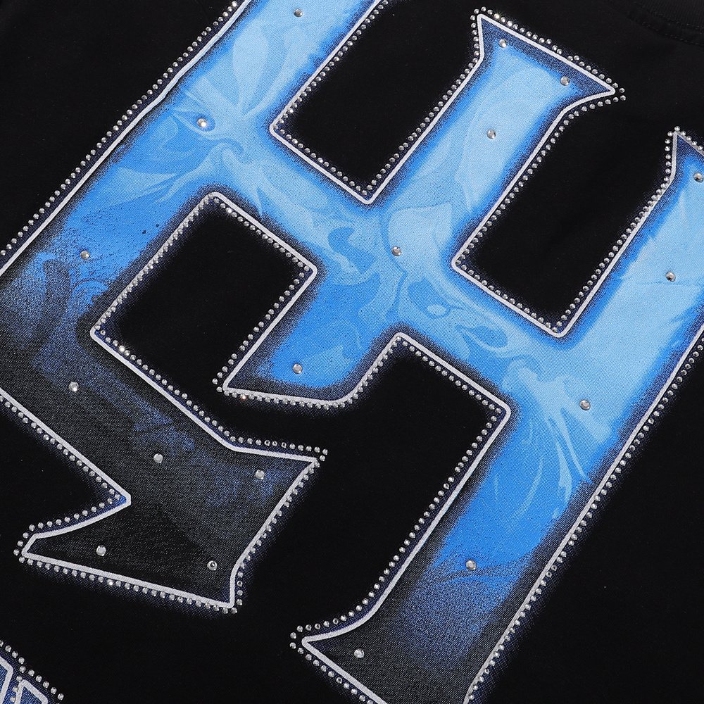 Life Hustlere Masked Angel Archer Graphic T-Shirt — detail