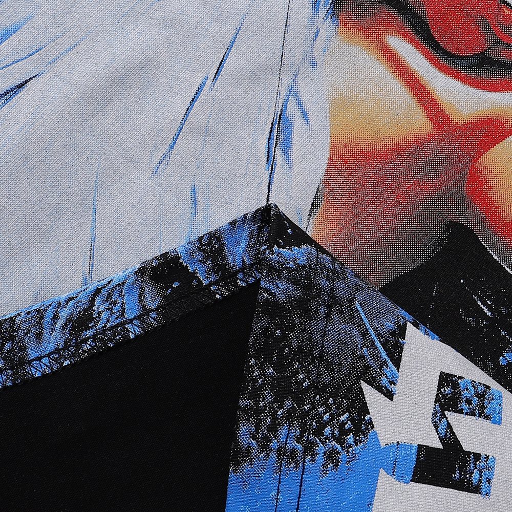 Life Hustlere Masked Angel Archer Graphic T-Shirt — detail
