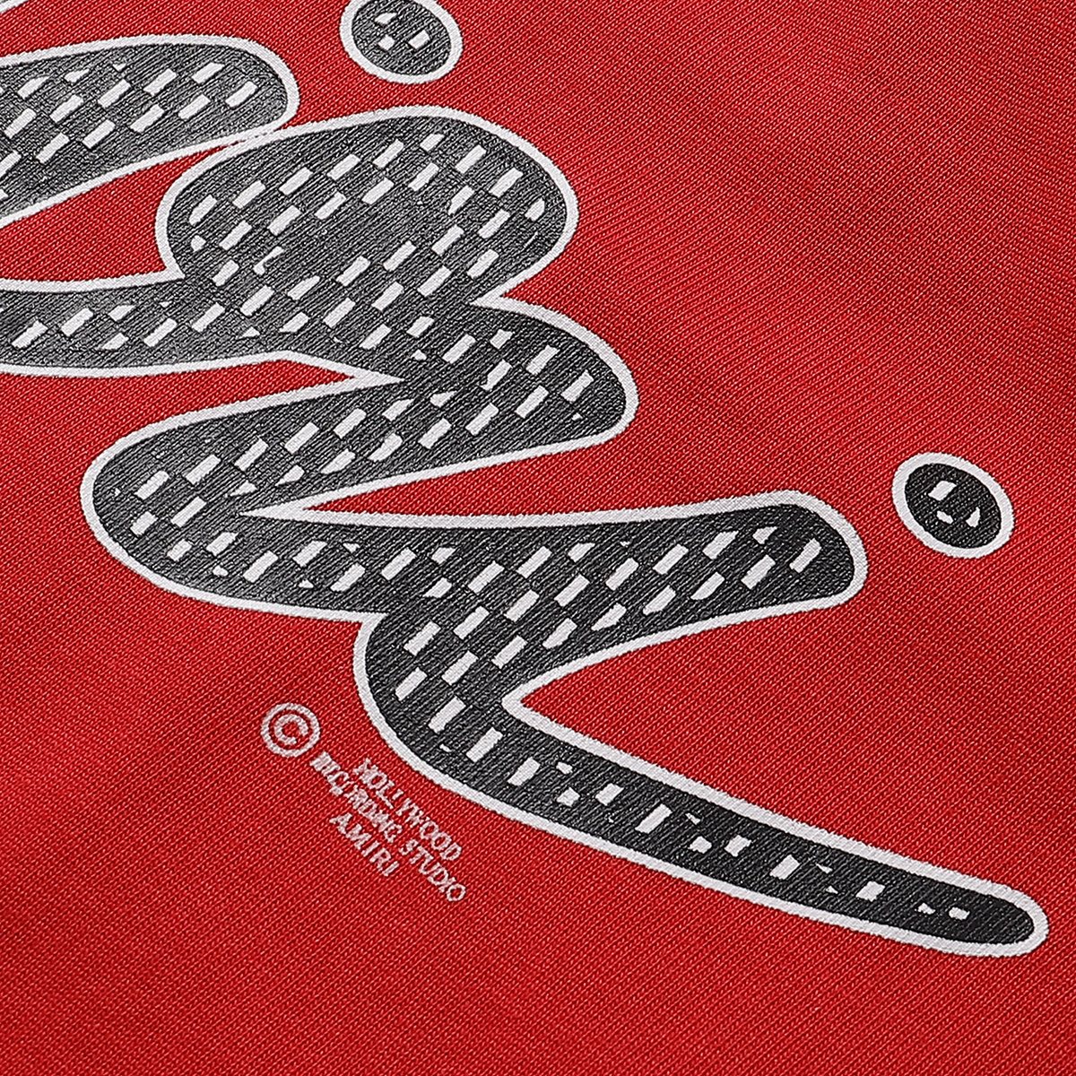 AMIRI Letter Graphic Short-Sleeve T-Shirt — fabric_closeup