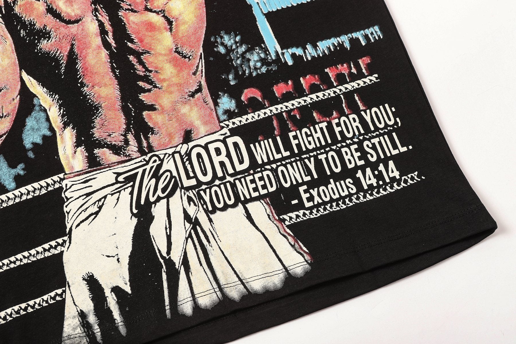 Life Hustlere Boxing Graphic T-Shirt — detail