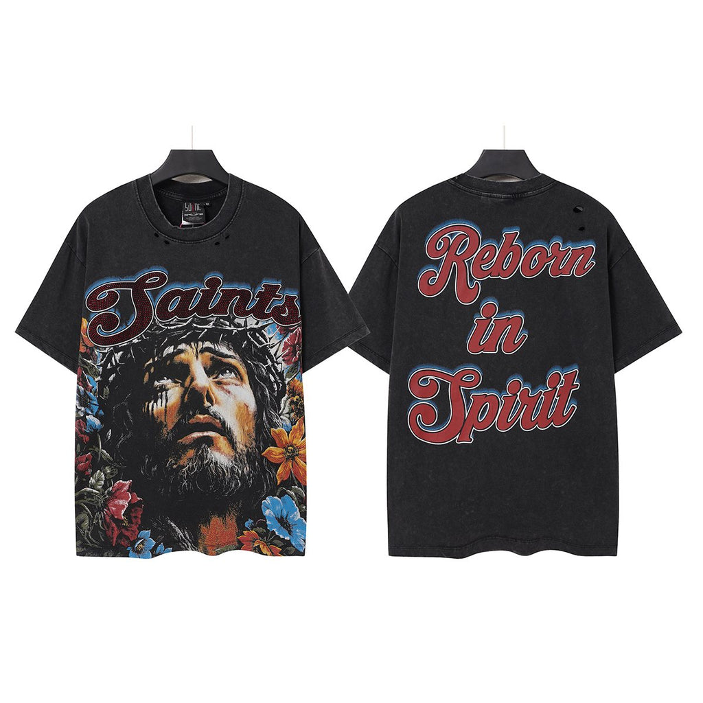 SAINT Reborn in Spirit Graphic T-Shirt — hero