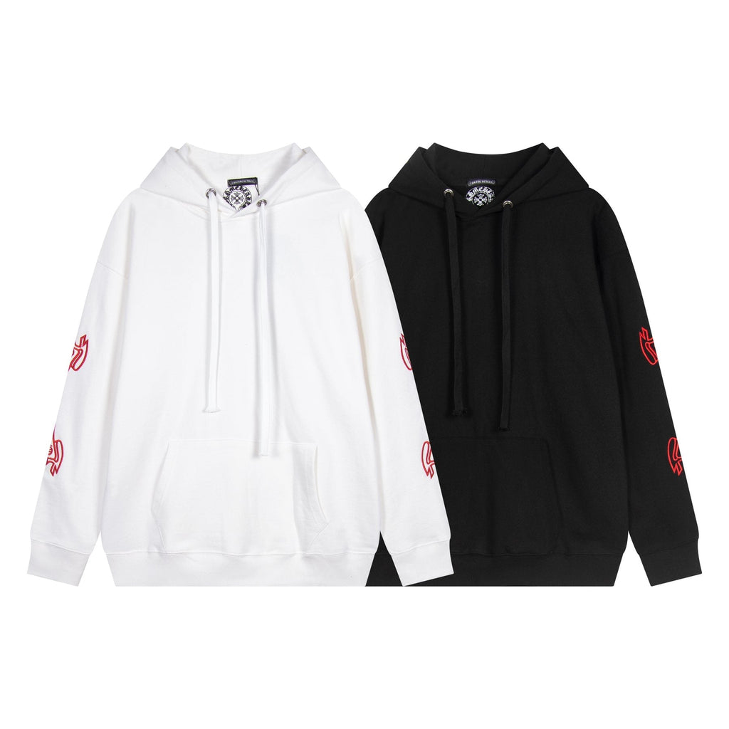 Chrome Hearts Flower Back Graphic Hoodie — comparison