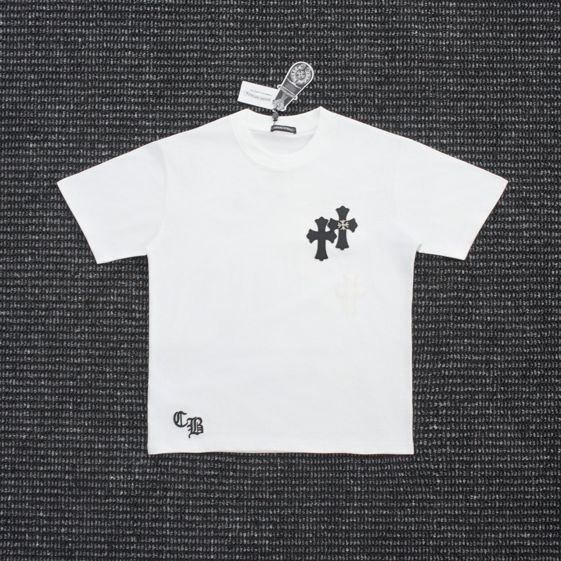 Chrome Hearts Contrast Cross Applique T-Shirt — front