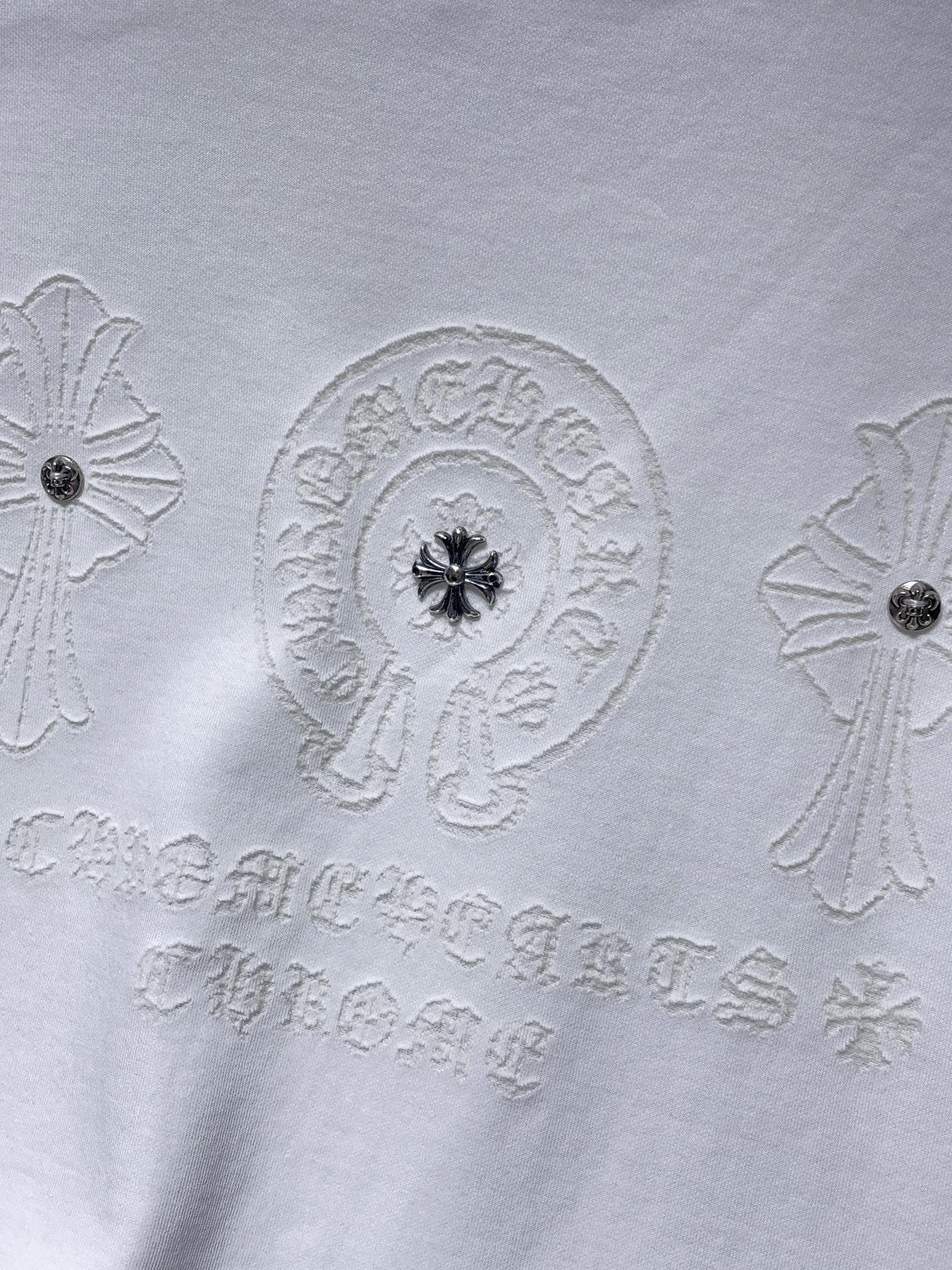 Chrome Hearts Horseshoe Graphic Short-Sleeve T-Shirt — detail