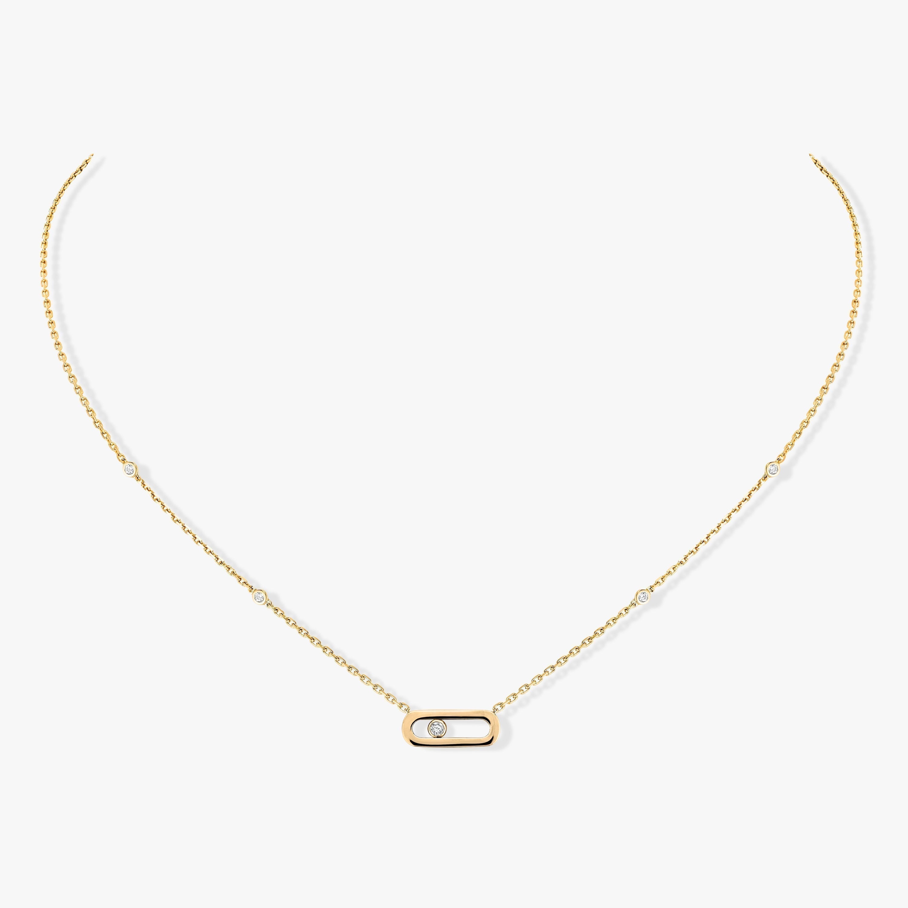 Messika Move Uno Cubic Zirconia Necklace