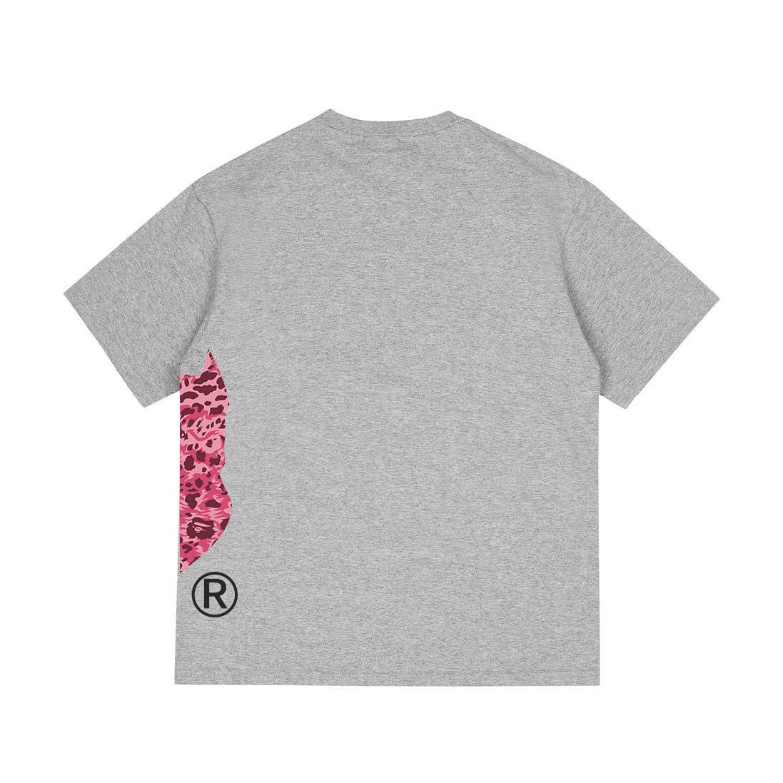 BAPE Pink Camo Ape Head Graphic T-Shirt — back