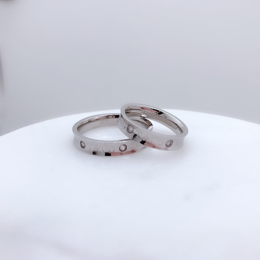 Tiffany Double Cubic Zirconia Ring